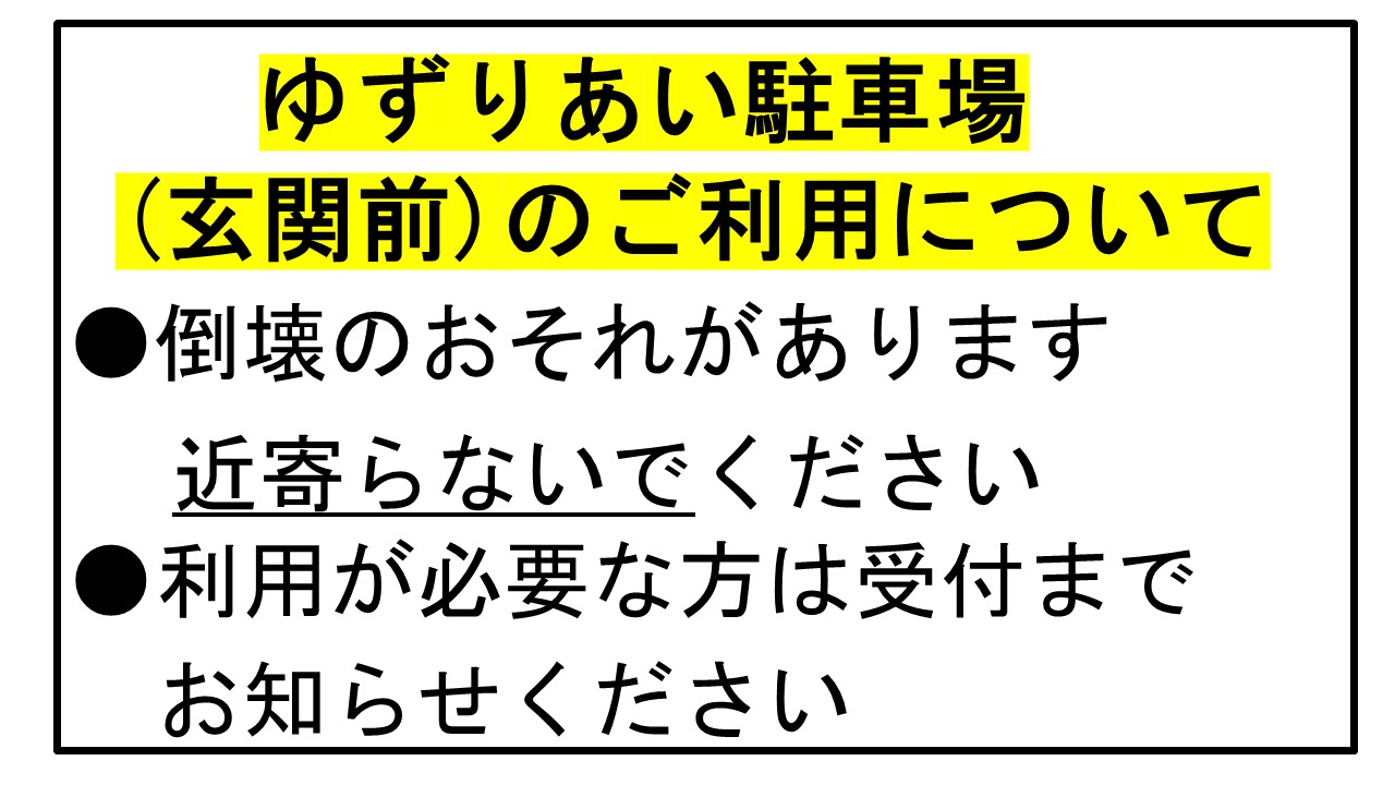 駐車場の利用について