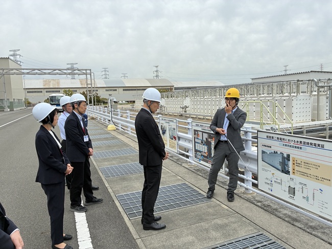 関西電力(株)姫路第二発電所見学１