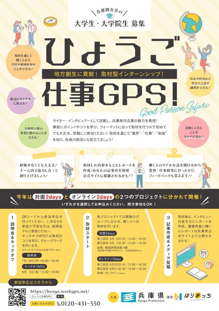 チラシ（R6ひょうご仕事GPS）