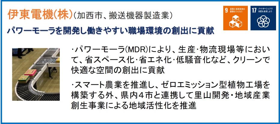 伊東電機(株)（加西市、搬送機器製造業）