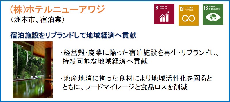 (株)ホテルニューアワジ（洲本市、宿泊業）