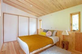 丹波篠山の家寝室
